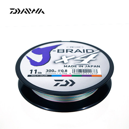 [다이와] J-BRAID X4 멀티 PE 라인 300m 4합사