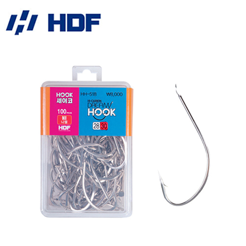 [해동] HH-508 드림훅 세이코 니켈 100 (덕용)
