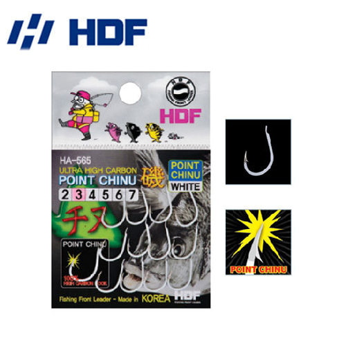 [해동] HH-565 드림훅 포인트 - 감성돔 바늘 (화이트)